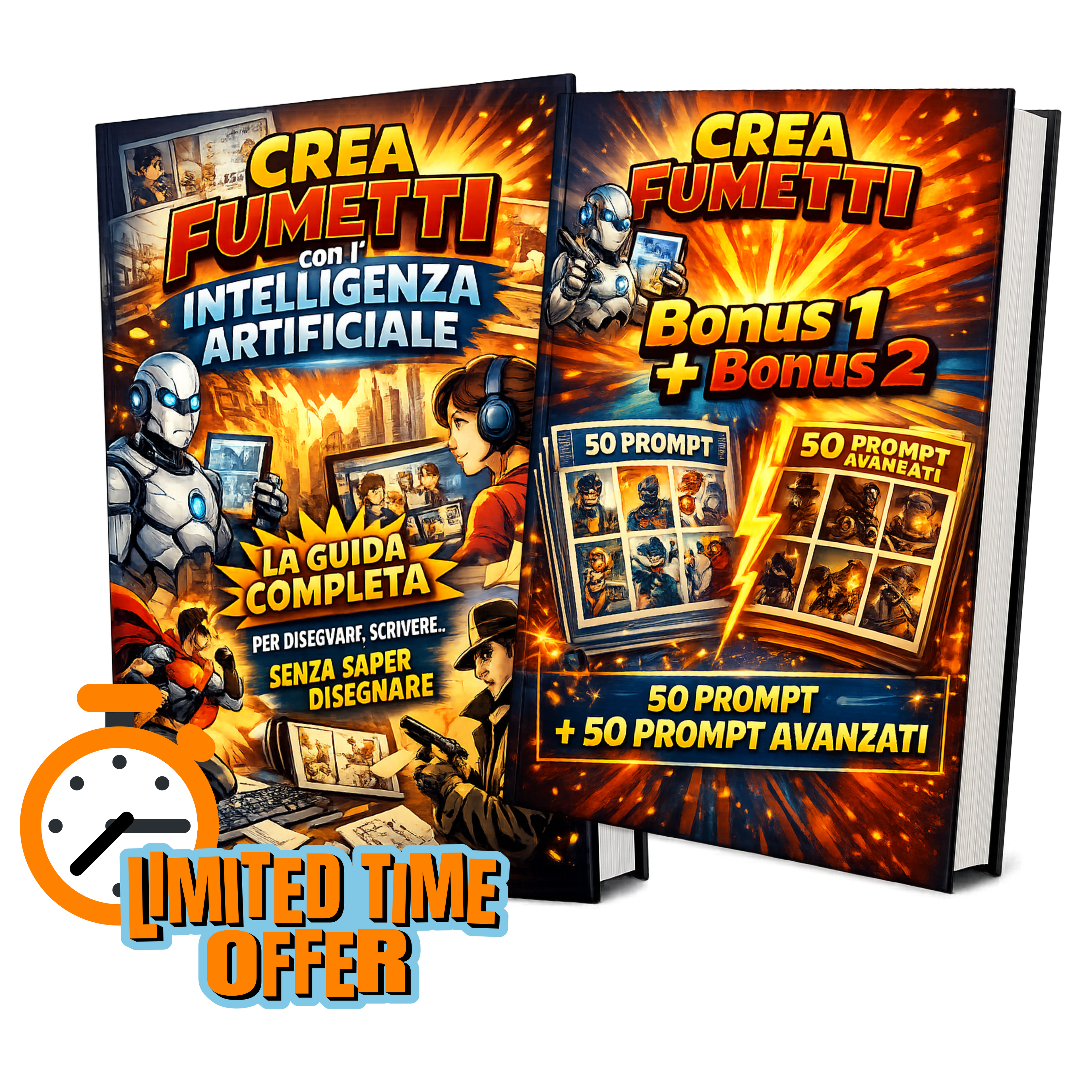 Create Comics with AI – Prompts Pack