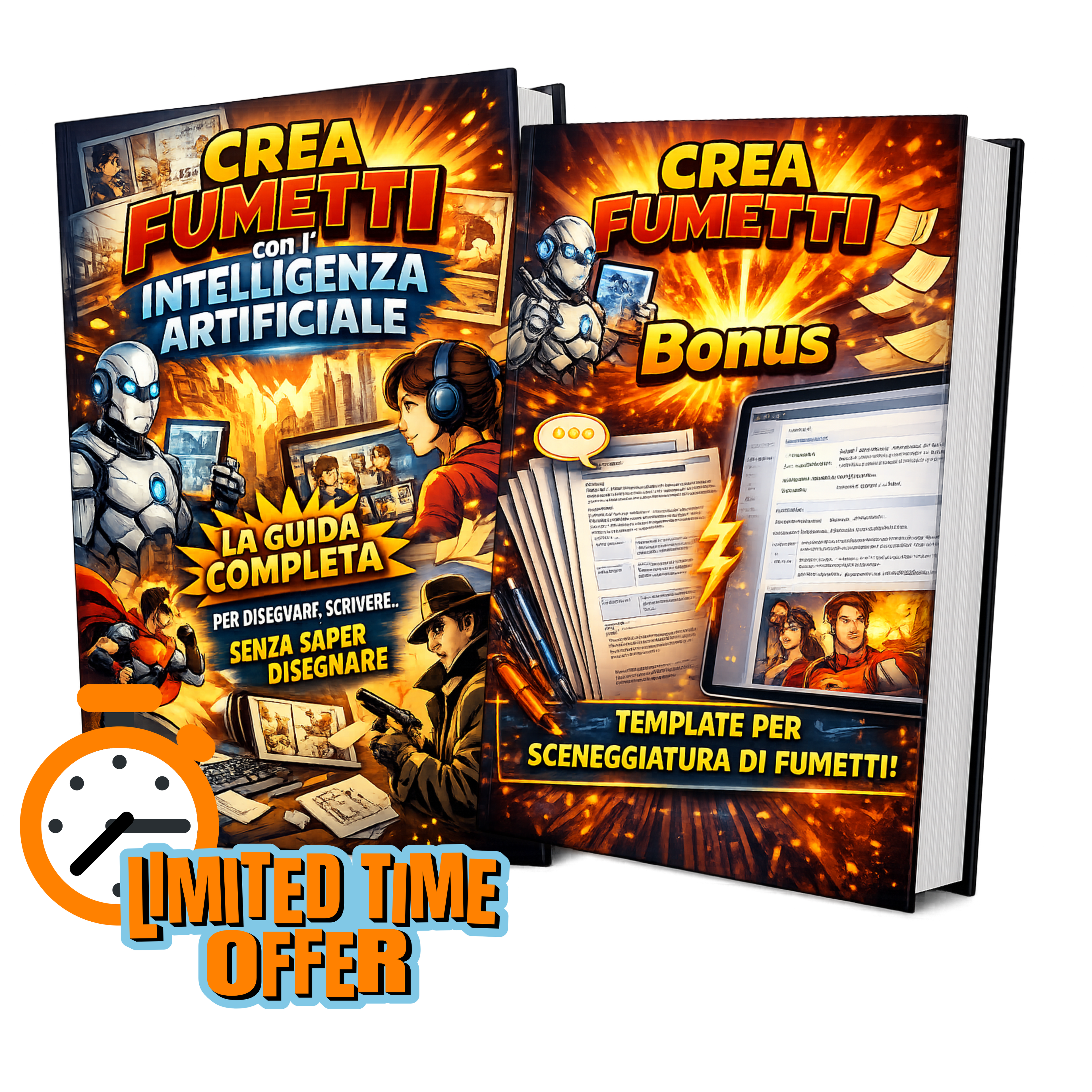 Create Comics with AI – Templates Pack