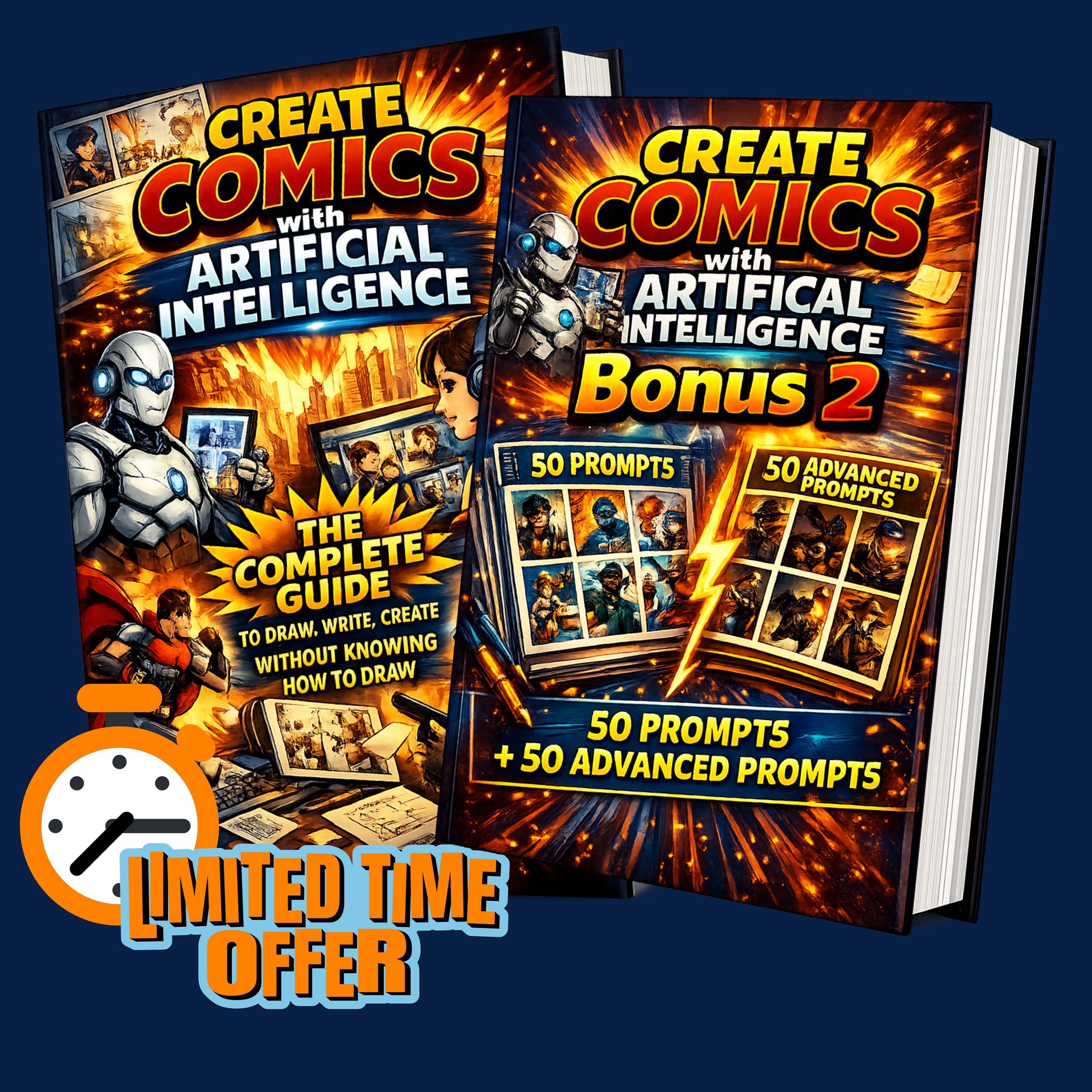 Create Comics with AI – Prompts Pack