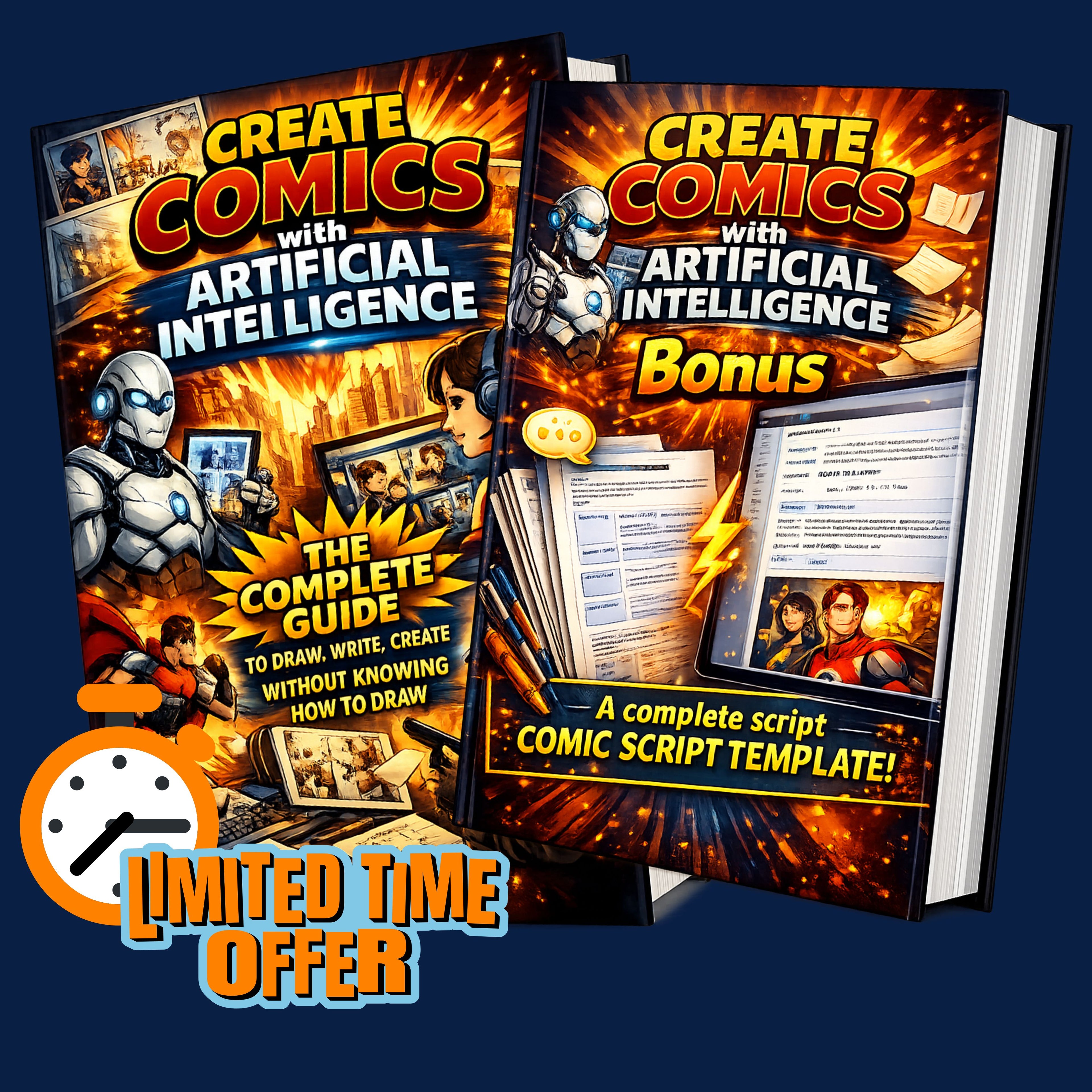 Create Comics with AI – Templates Pack