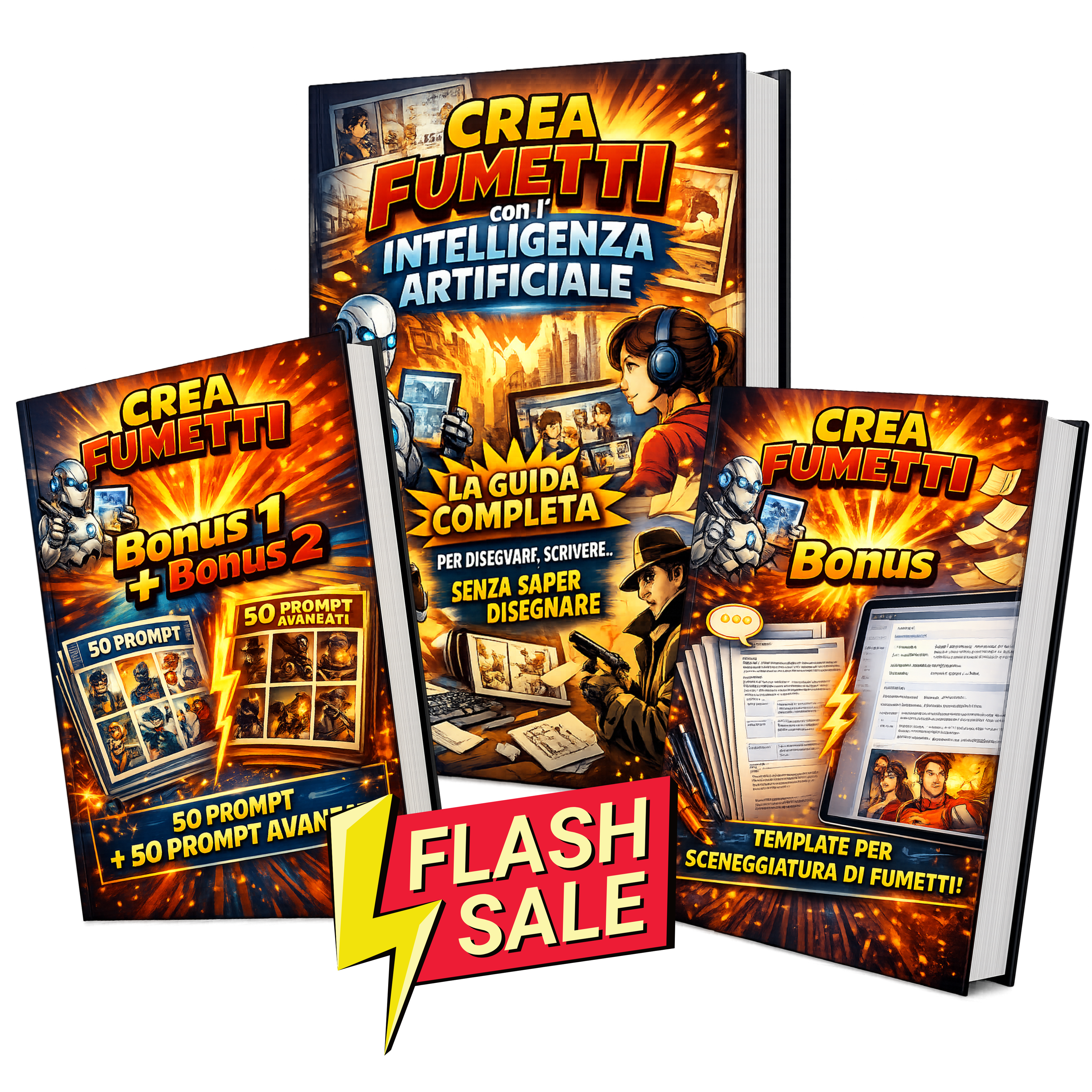 Create Comics with AI – Ultimate Kit bundle